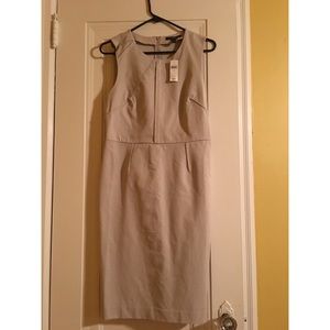 Brand new Banana Republic khaki sleeveless dress